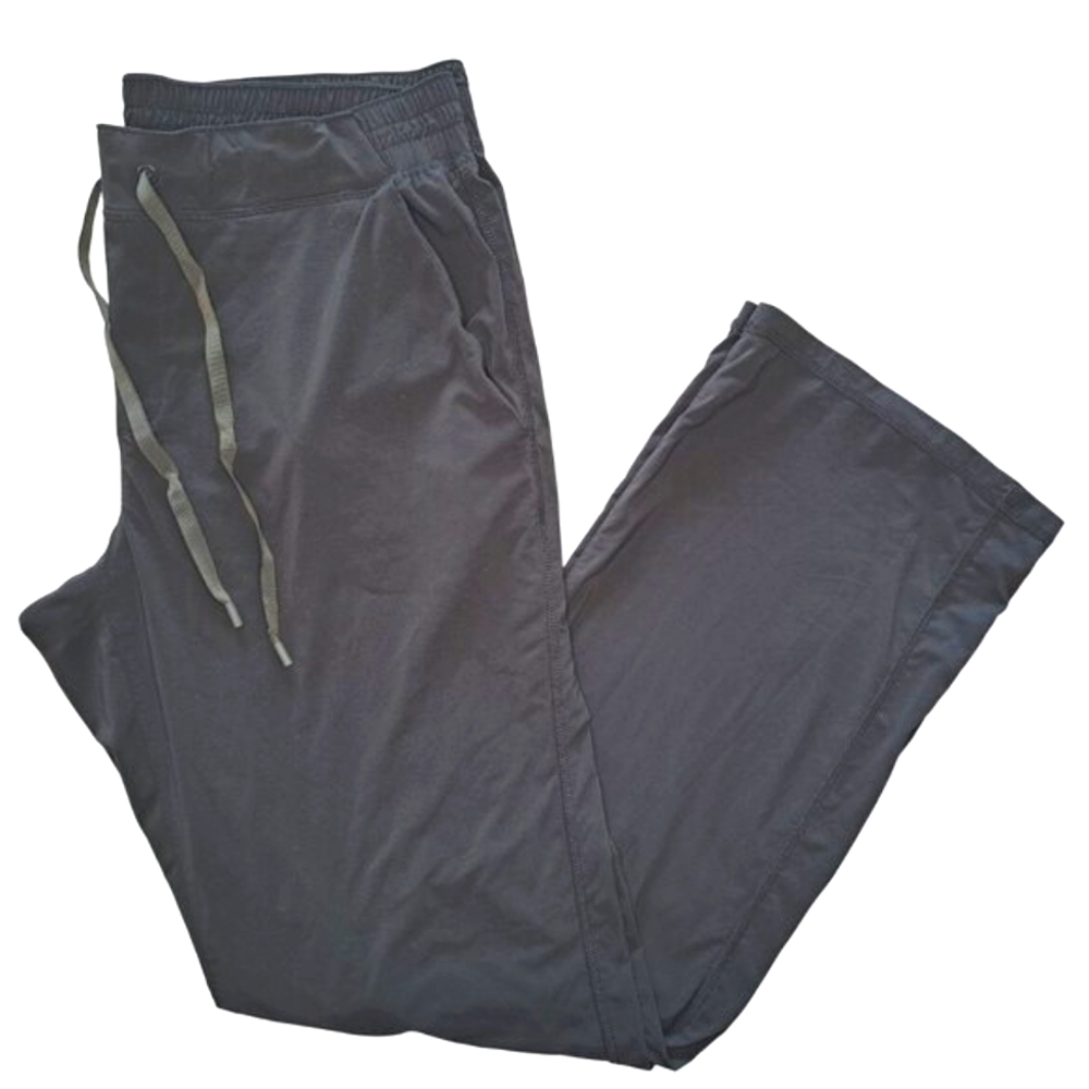 Eddie Bauer Black Drawstring Jogger Pants
